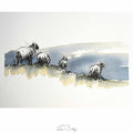 Moorland sheep original sketch