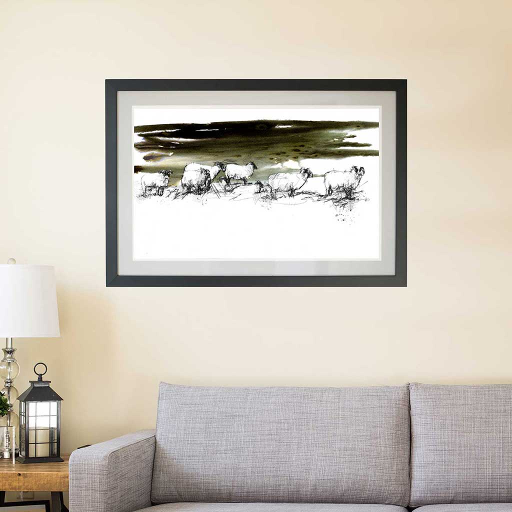 Sheep twilight