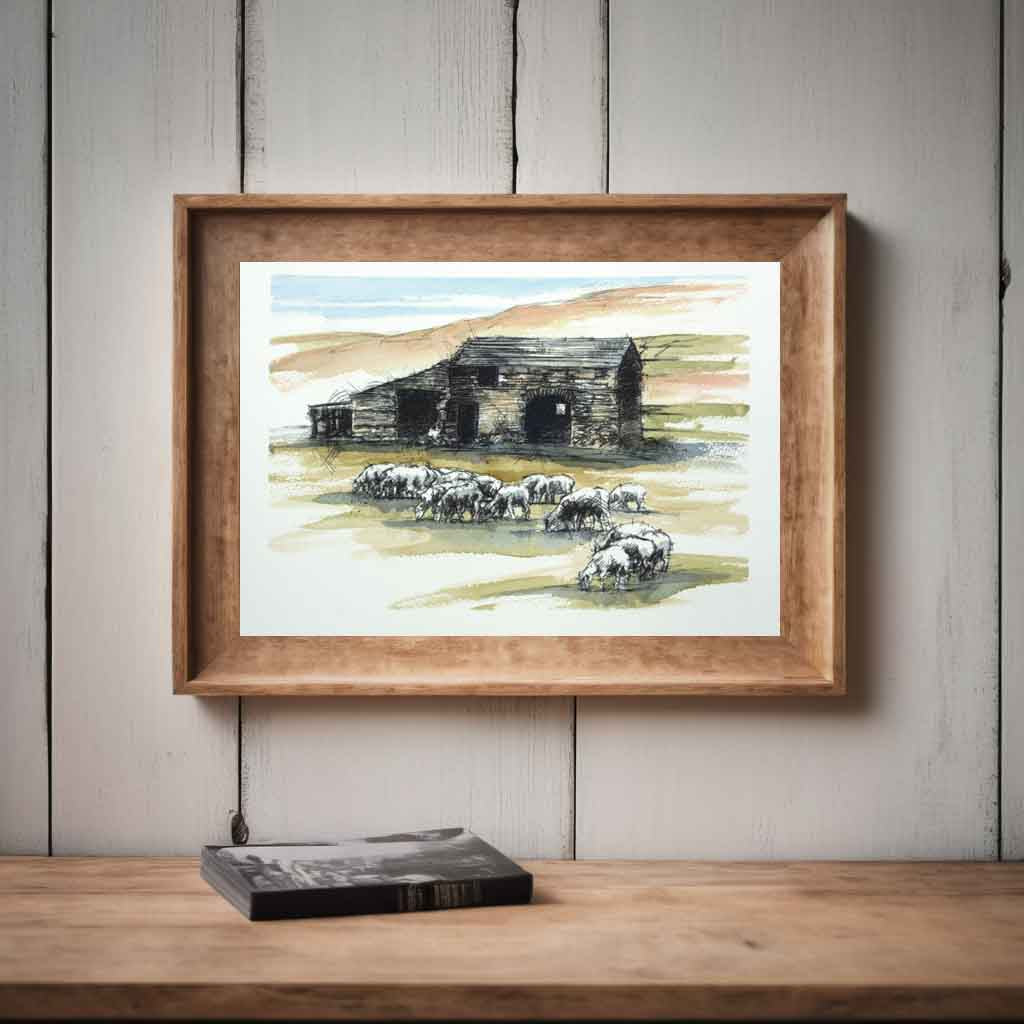 Sheep barn