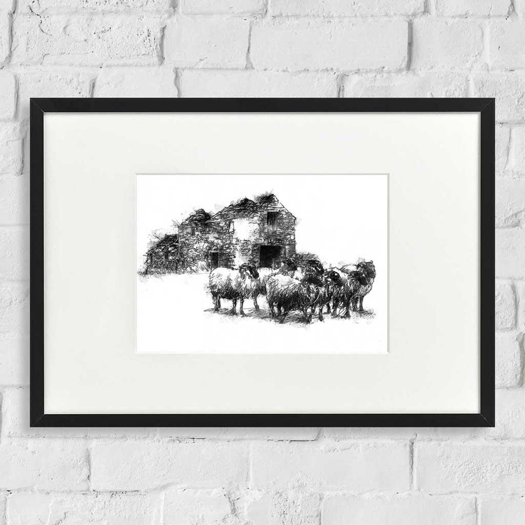 Sheep barn