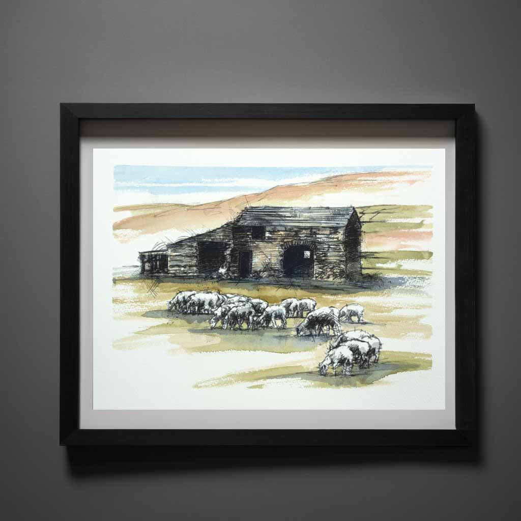 Sheep barn
