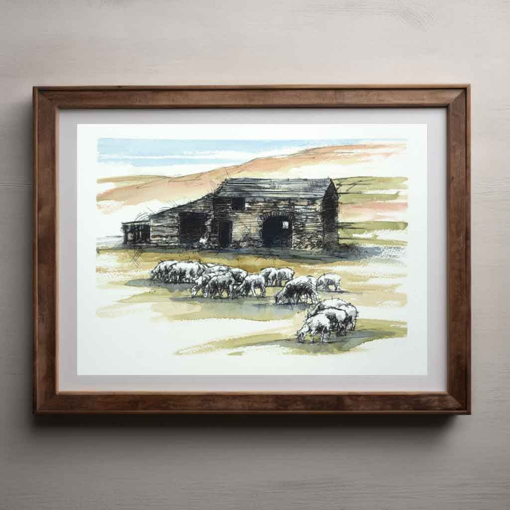 Sheep barn