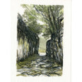 Slate mine Cumbria - Colour Sketch | small one off
