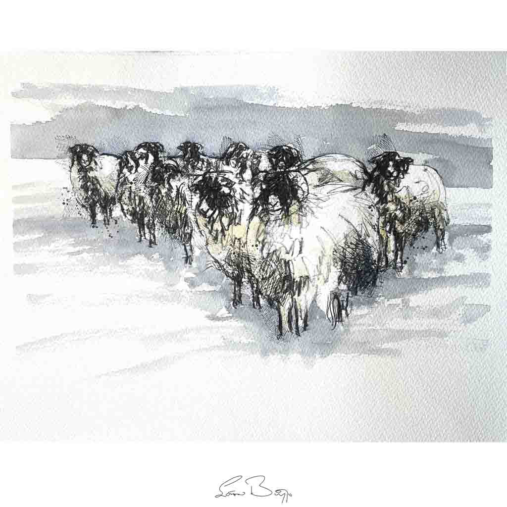 Snow herd