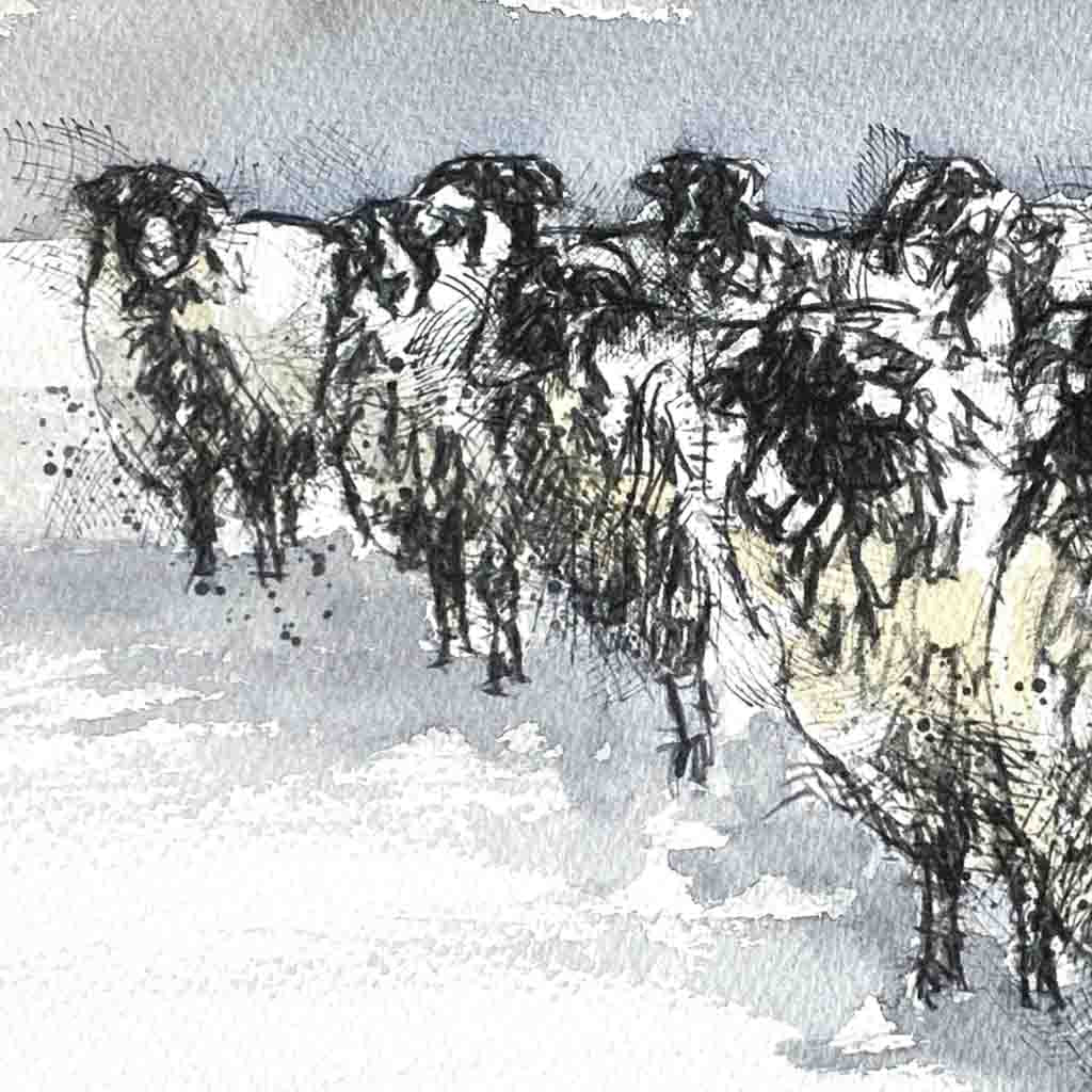 Snow herd