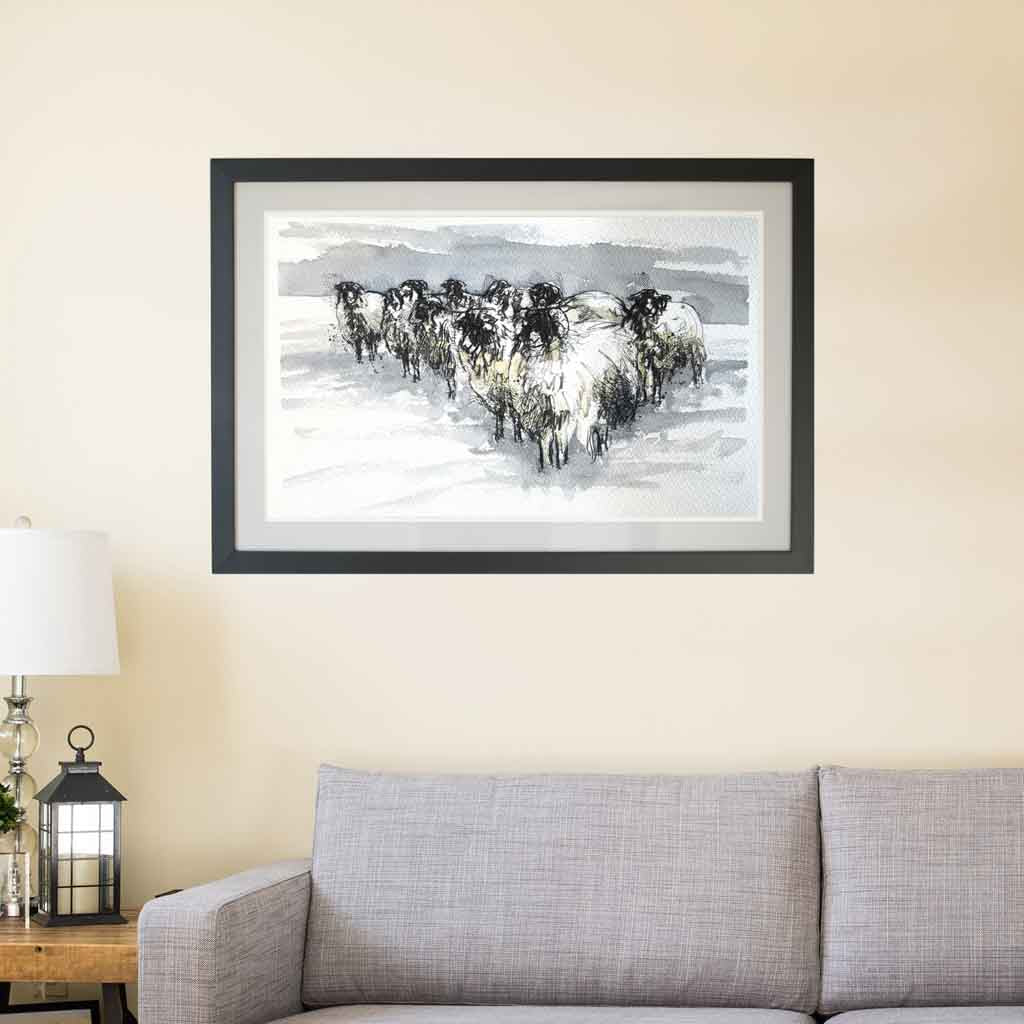 Snow herd
