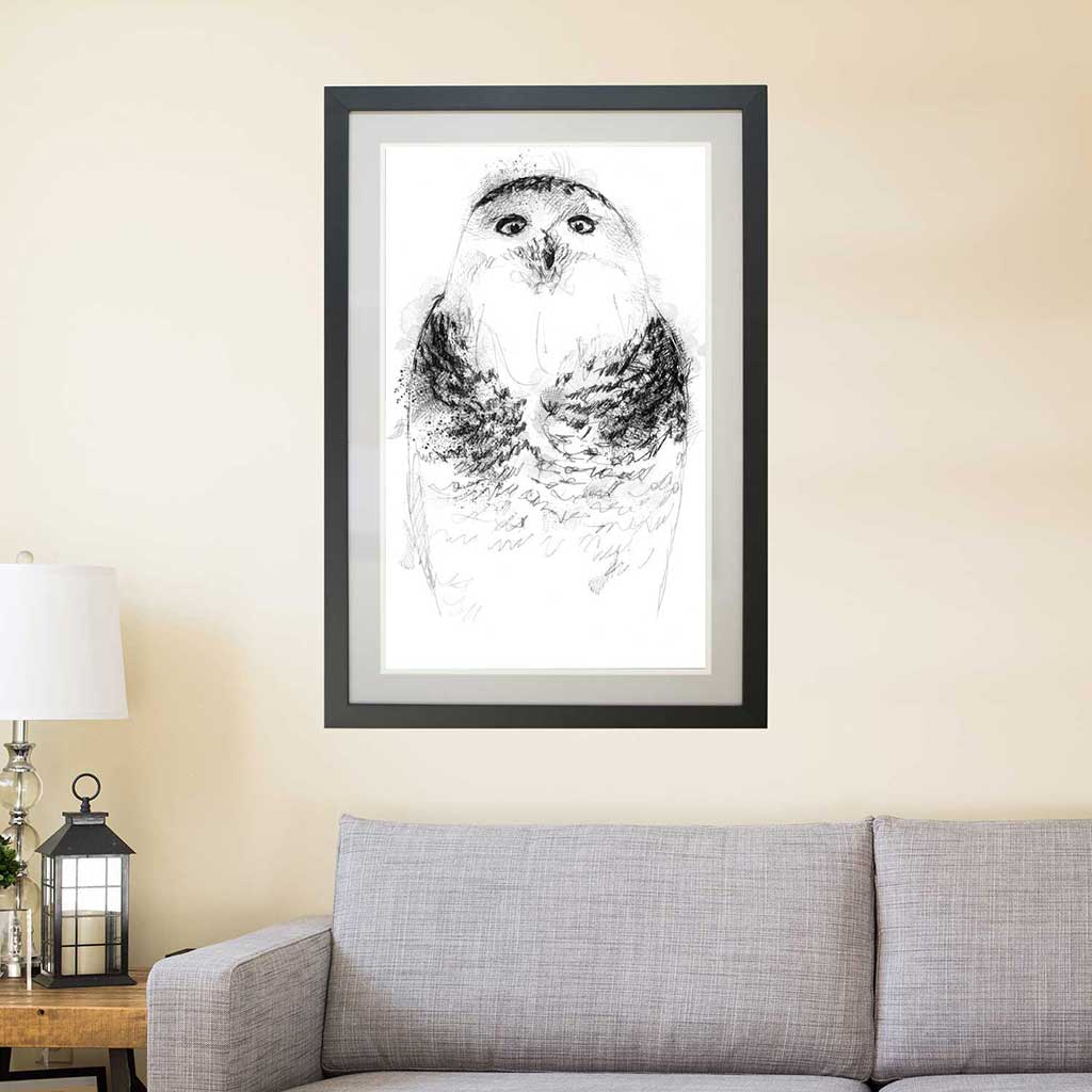 Snowy owl