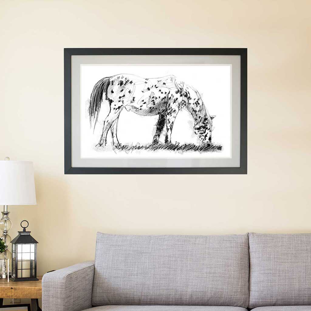 Speckled horse