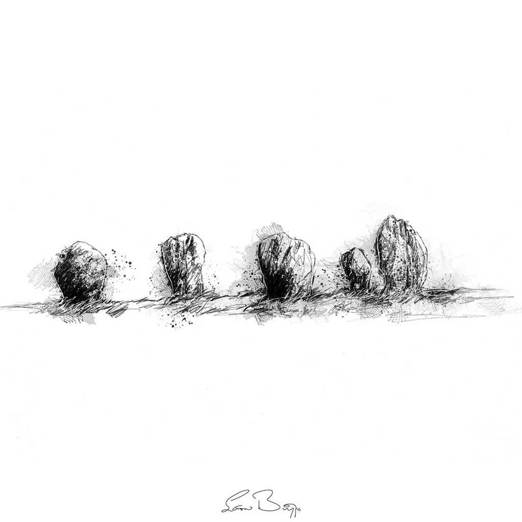 Standing stones Duddo