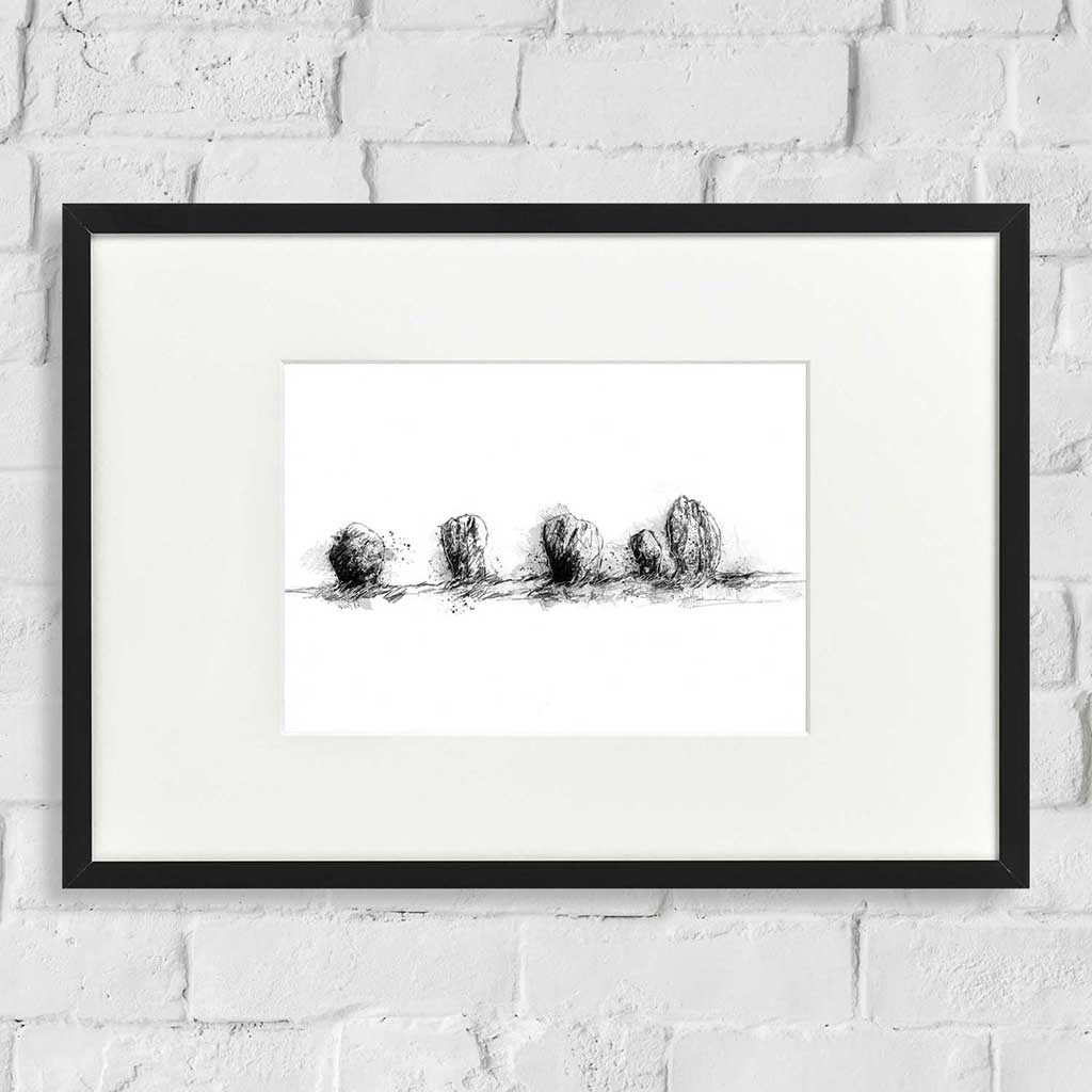 Standing stones Duddo