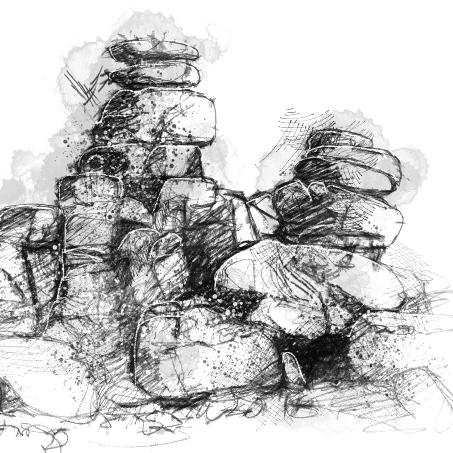 Staple tor Dartmoor