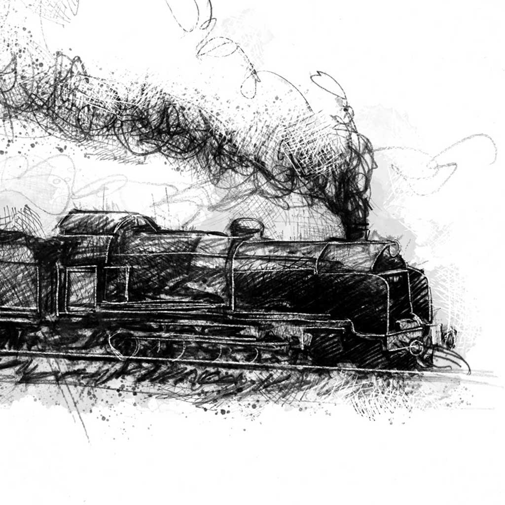 North Yorkshire steam train