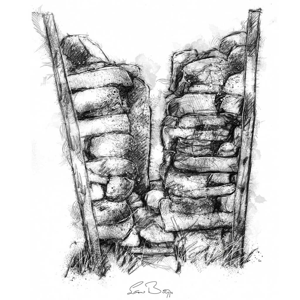 Stone gap stile