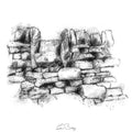 Stone wall stile