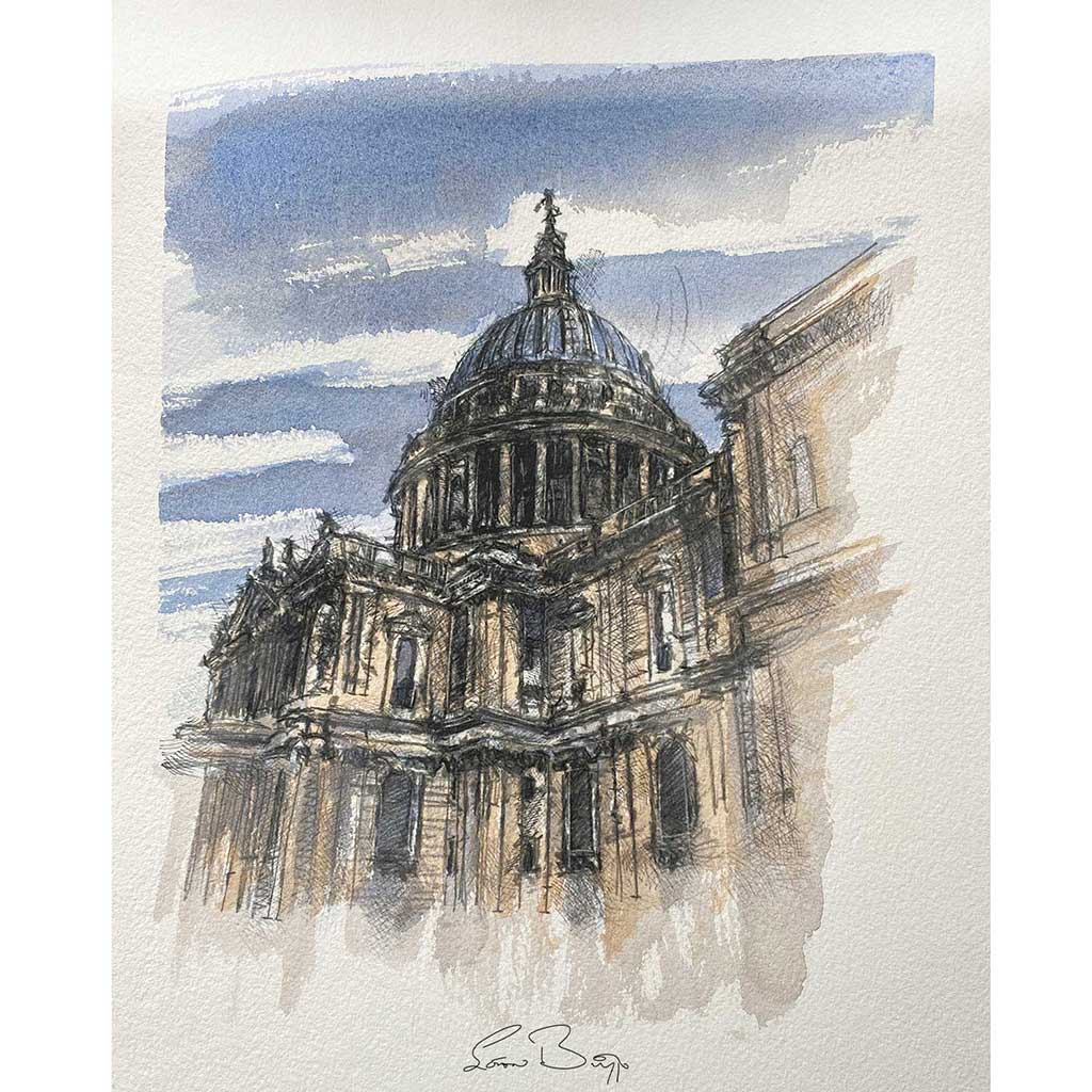 St Pauls original sketch