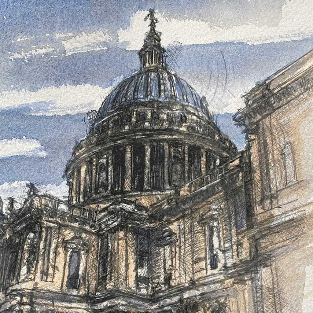 St Pauls original sketch