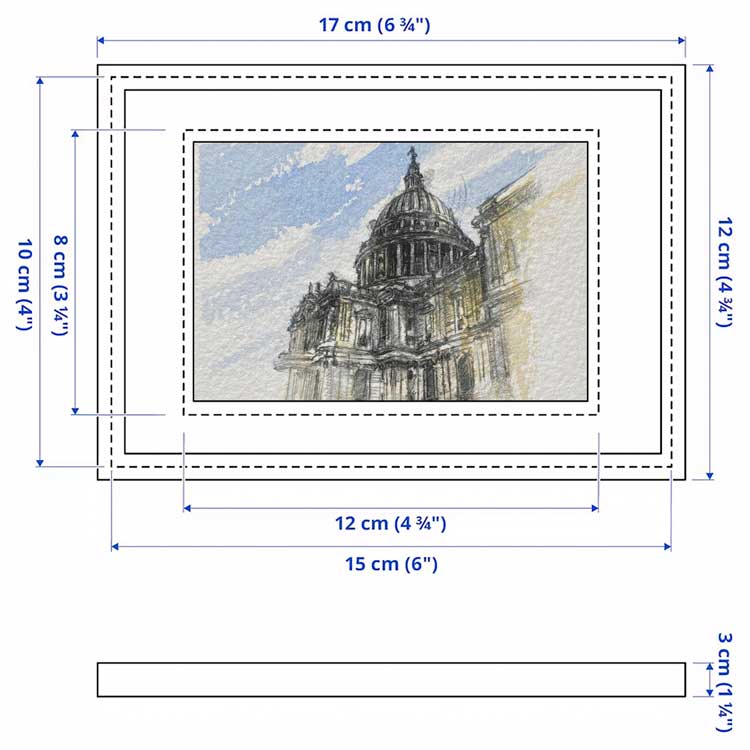 St Pauls mini sketch