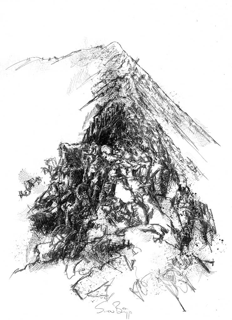 Striding edge