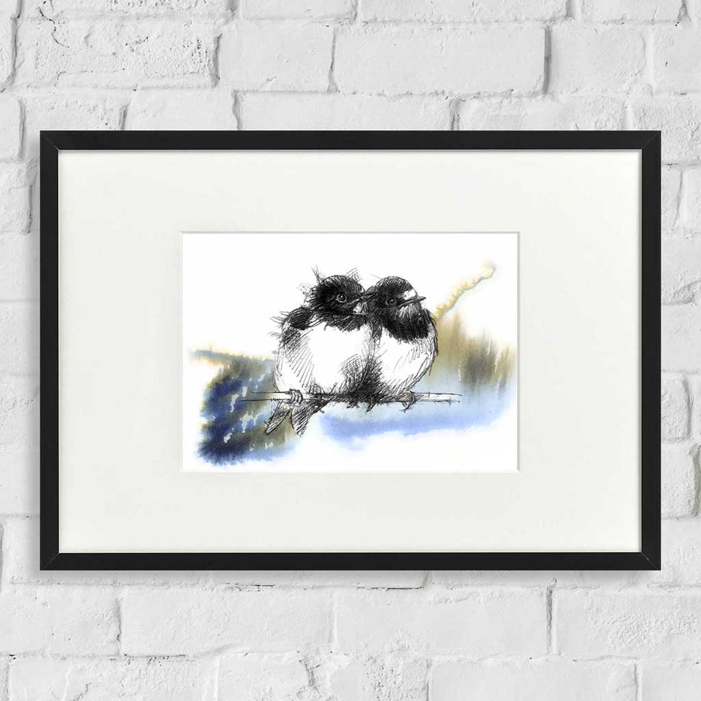 Two swallows