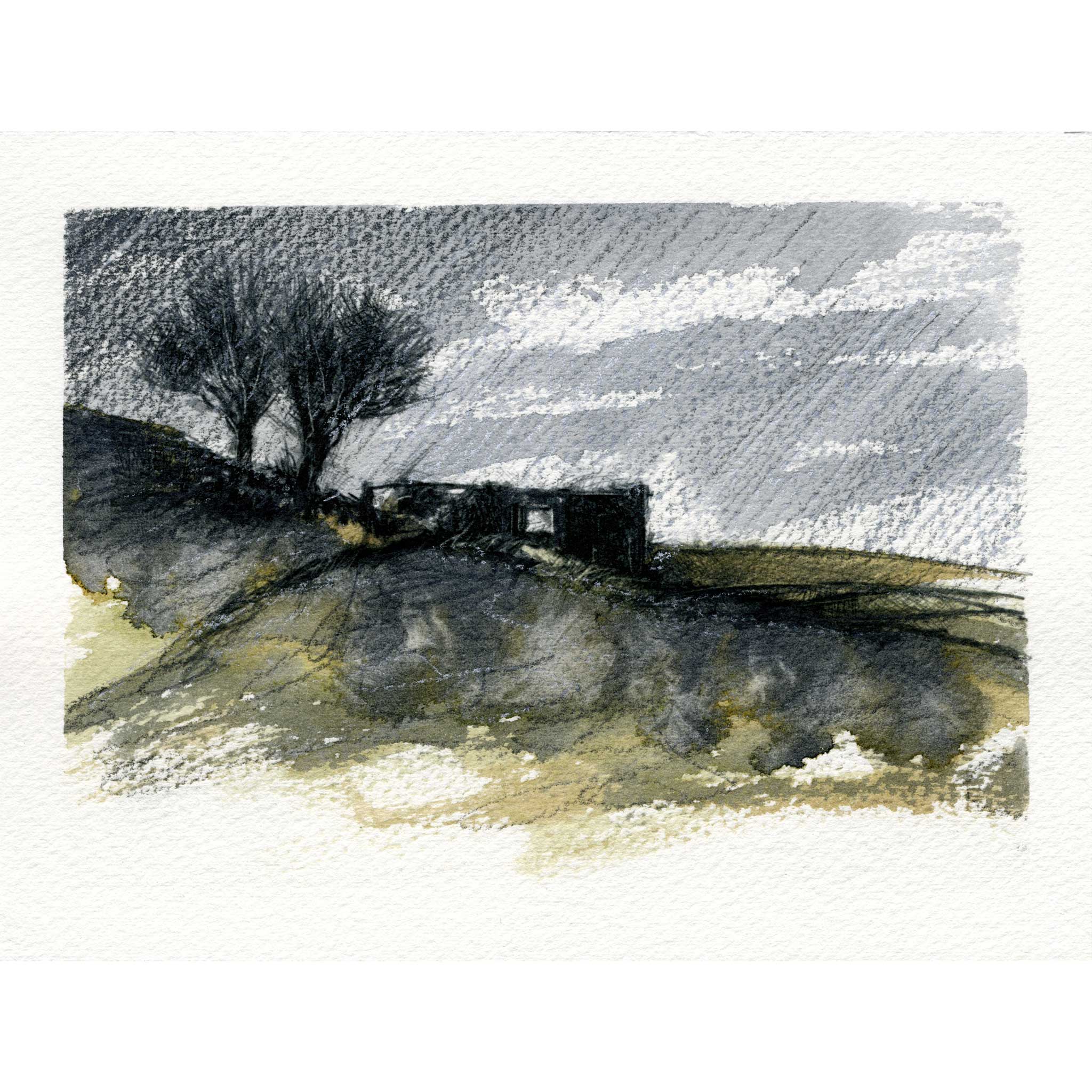 Top Withens - Colour Sketch