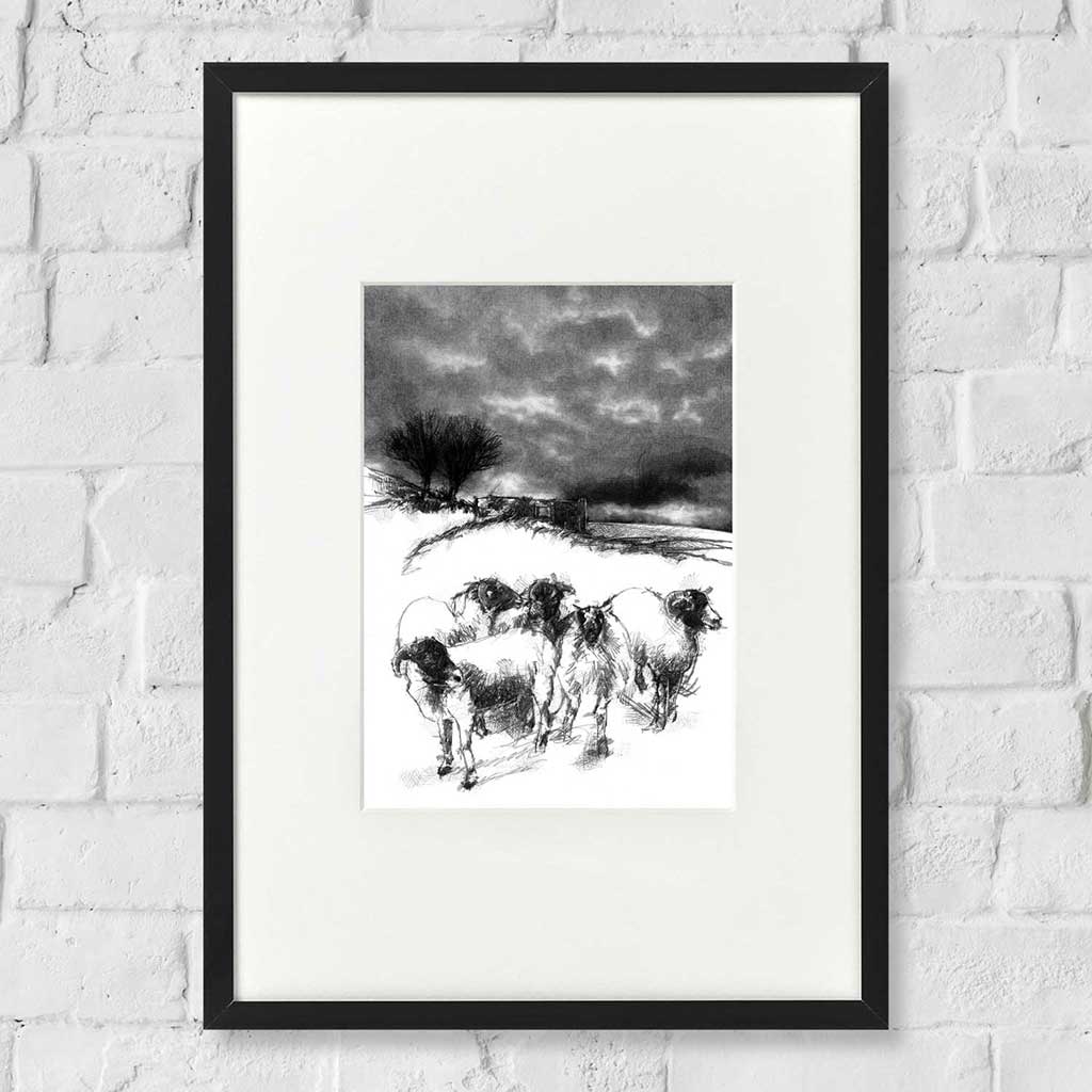 Moorland storm