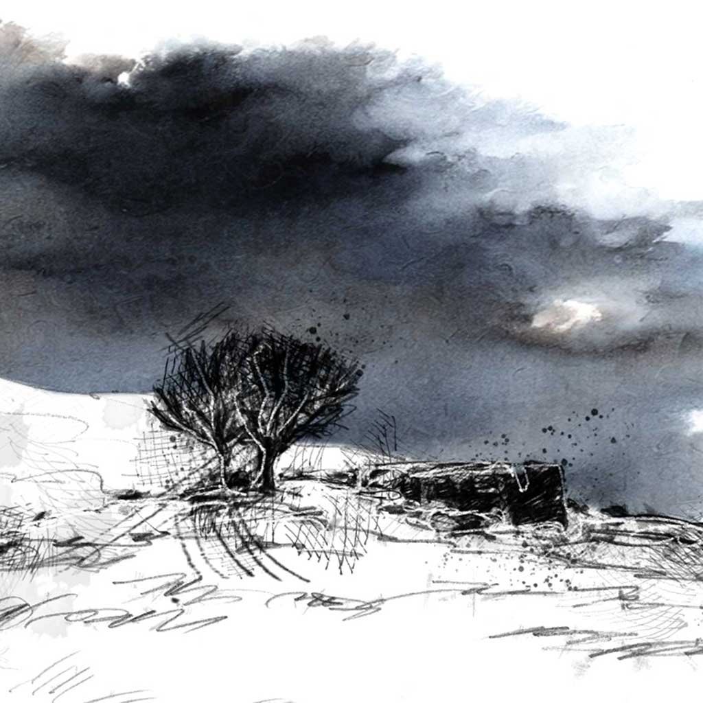 Top Withens snow