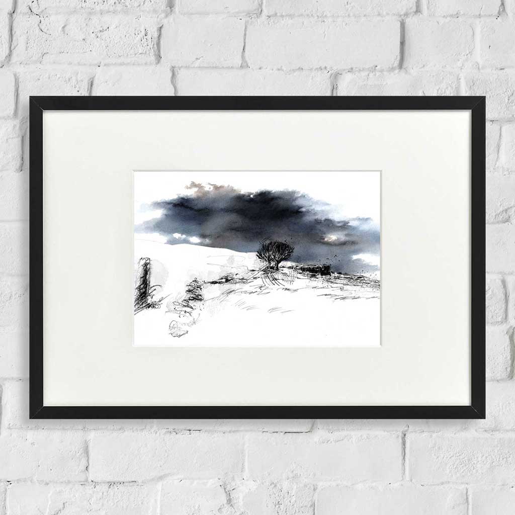 Top Withens snow