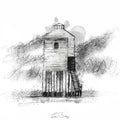 Wooden tower