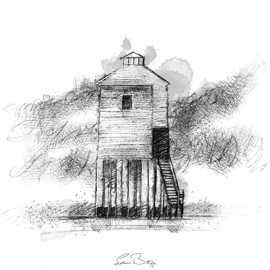 Wooden tower