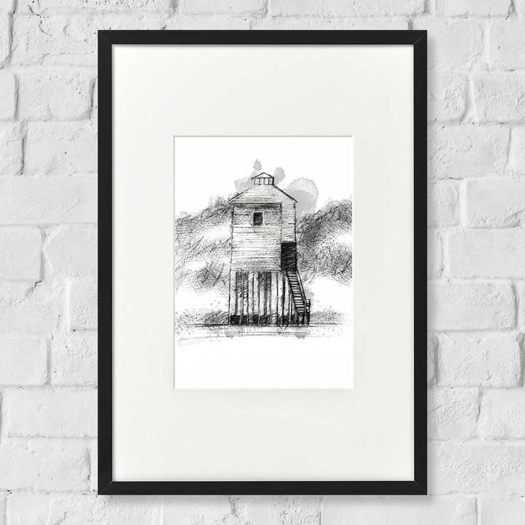 Wooden tower