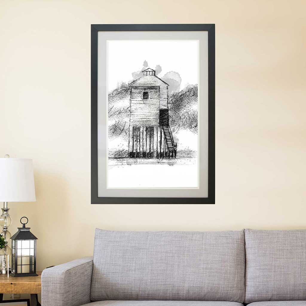 Wooden tower