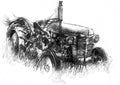 Old tractor