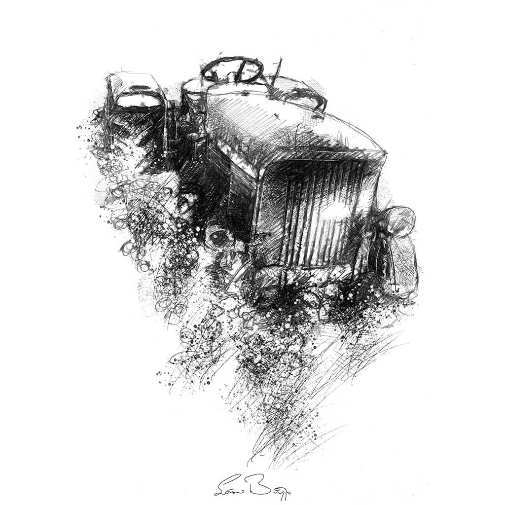Old tractor