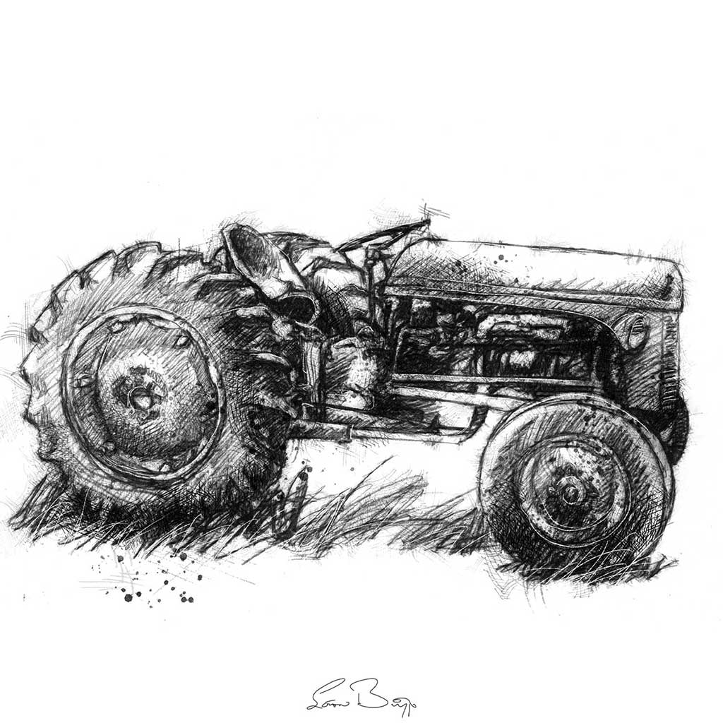 Old Ferguson tractor