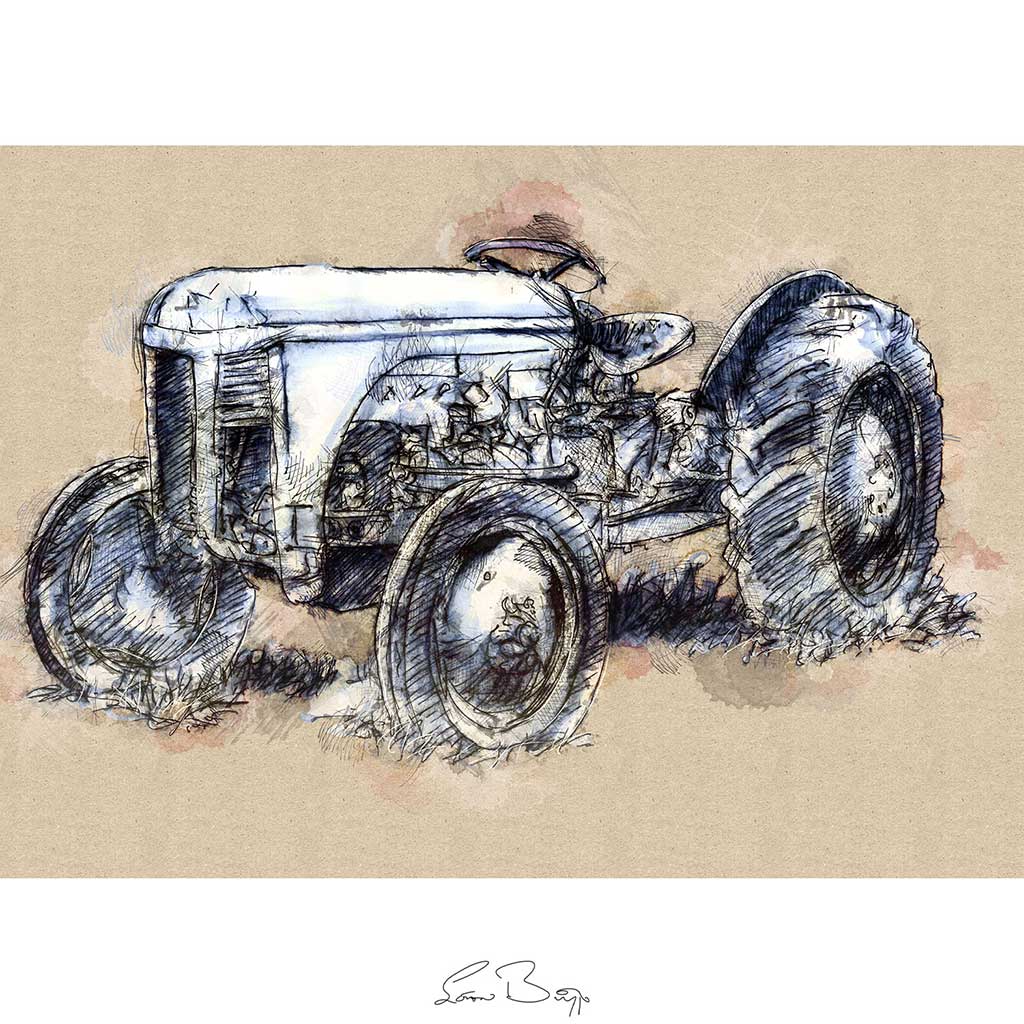 Old tractor