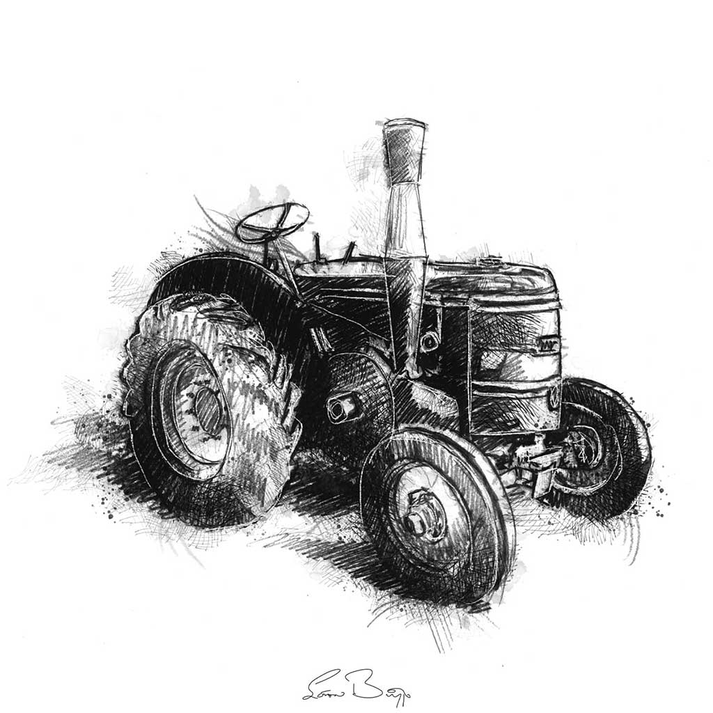 Old tractor