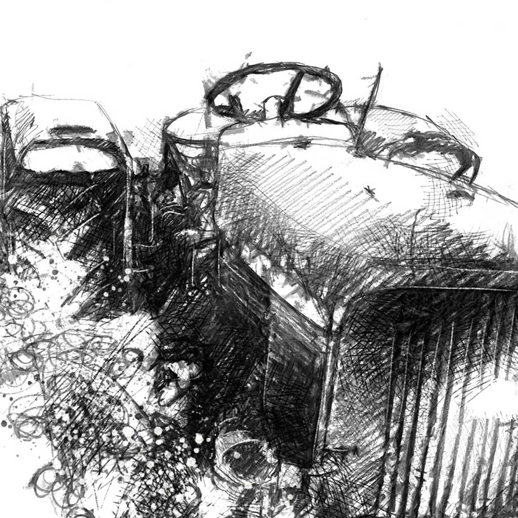 Old tractor