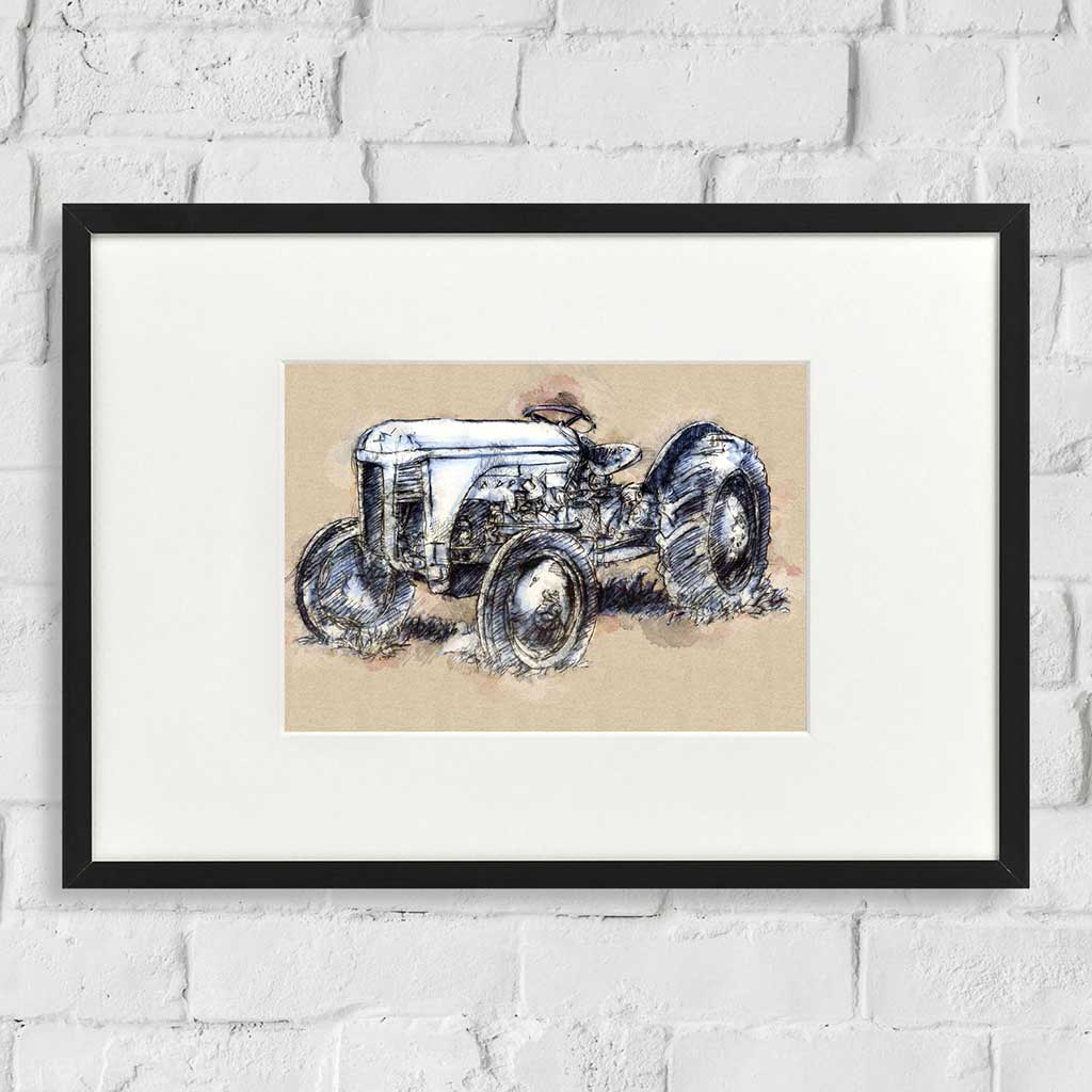 Old tractor
