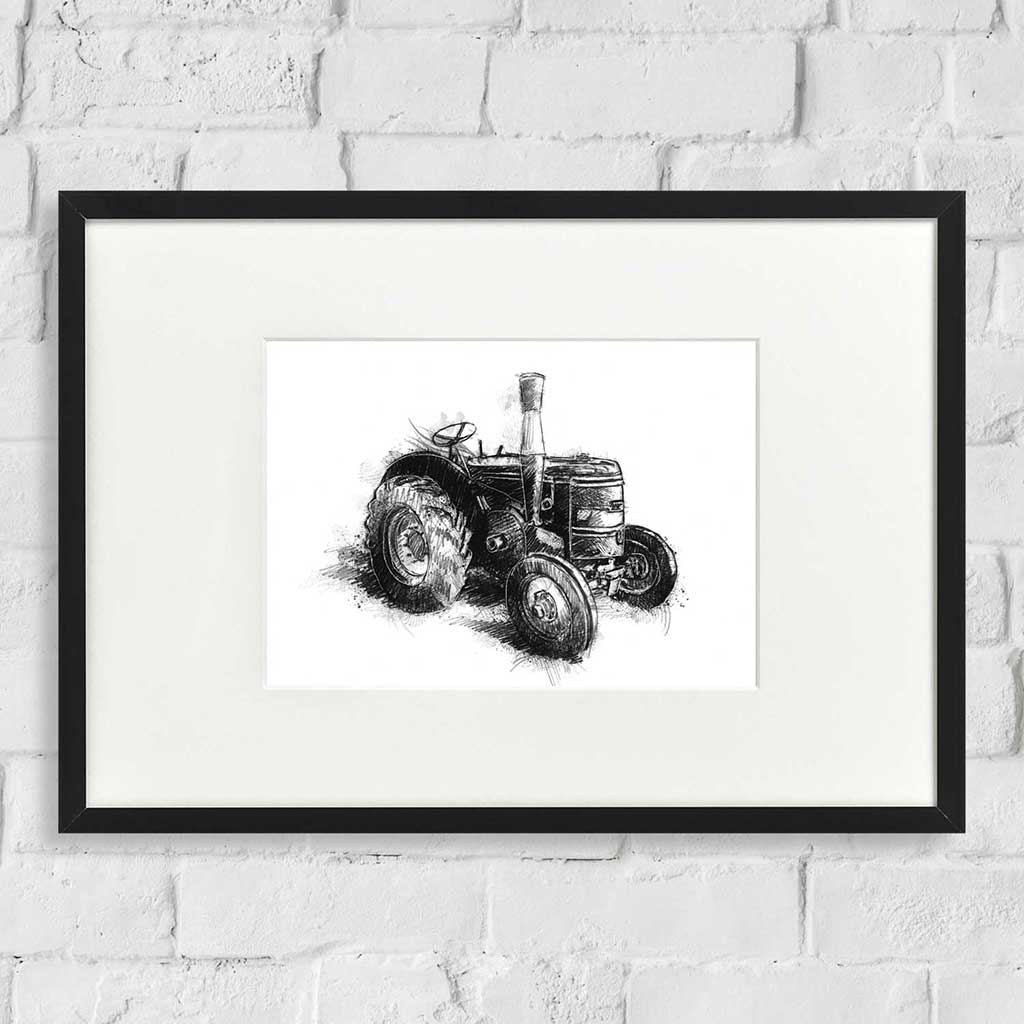 Old tractor