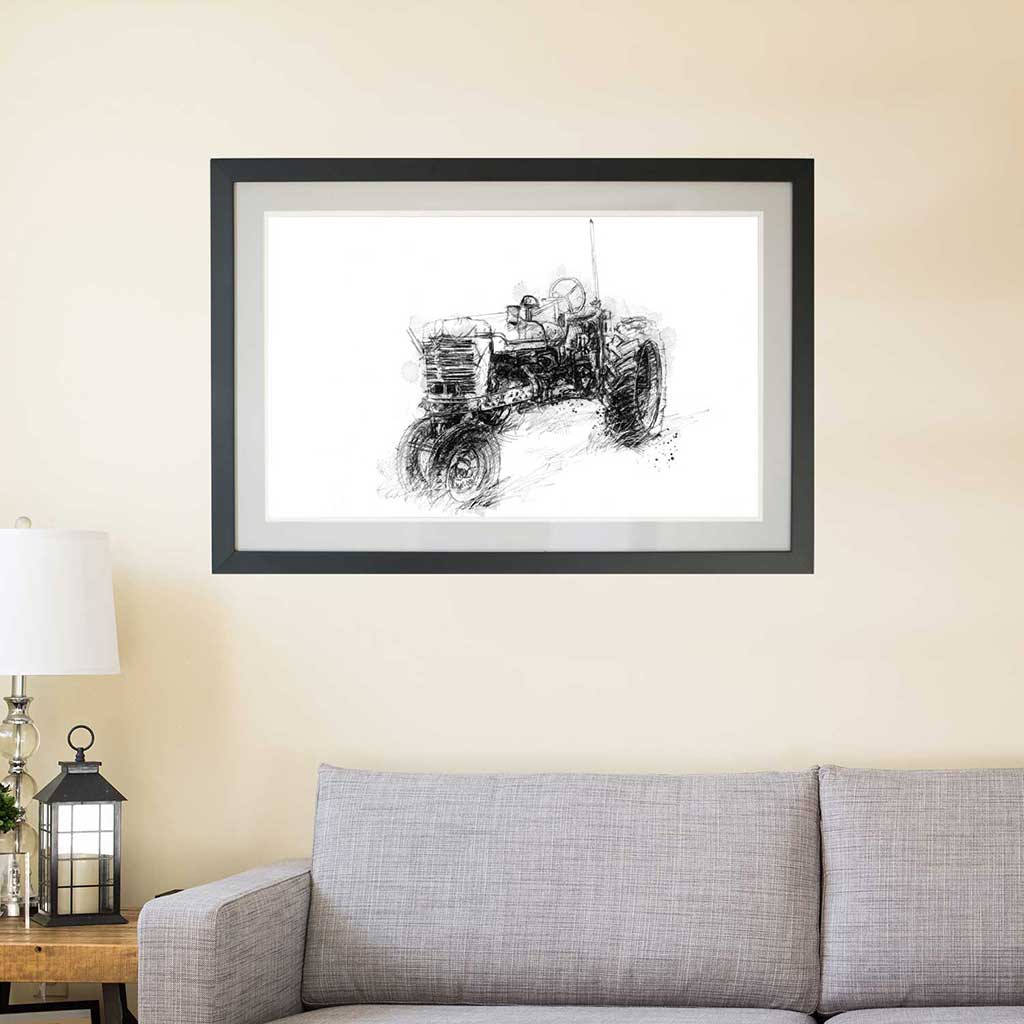 Old tractor