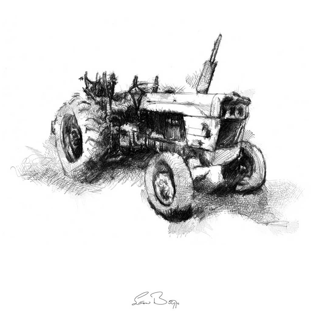 Old tractor