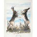 Boxing hares sketch