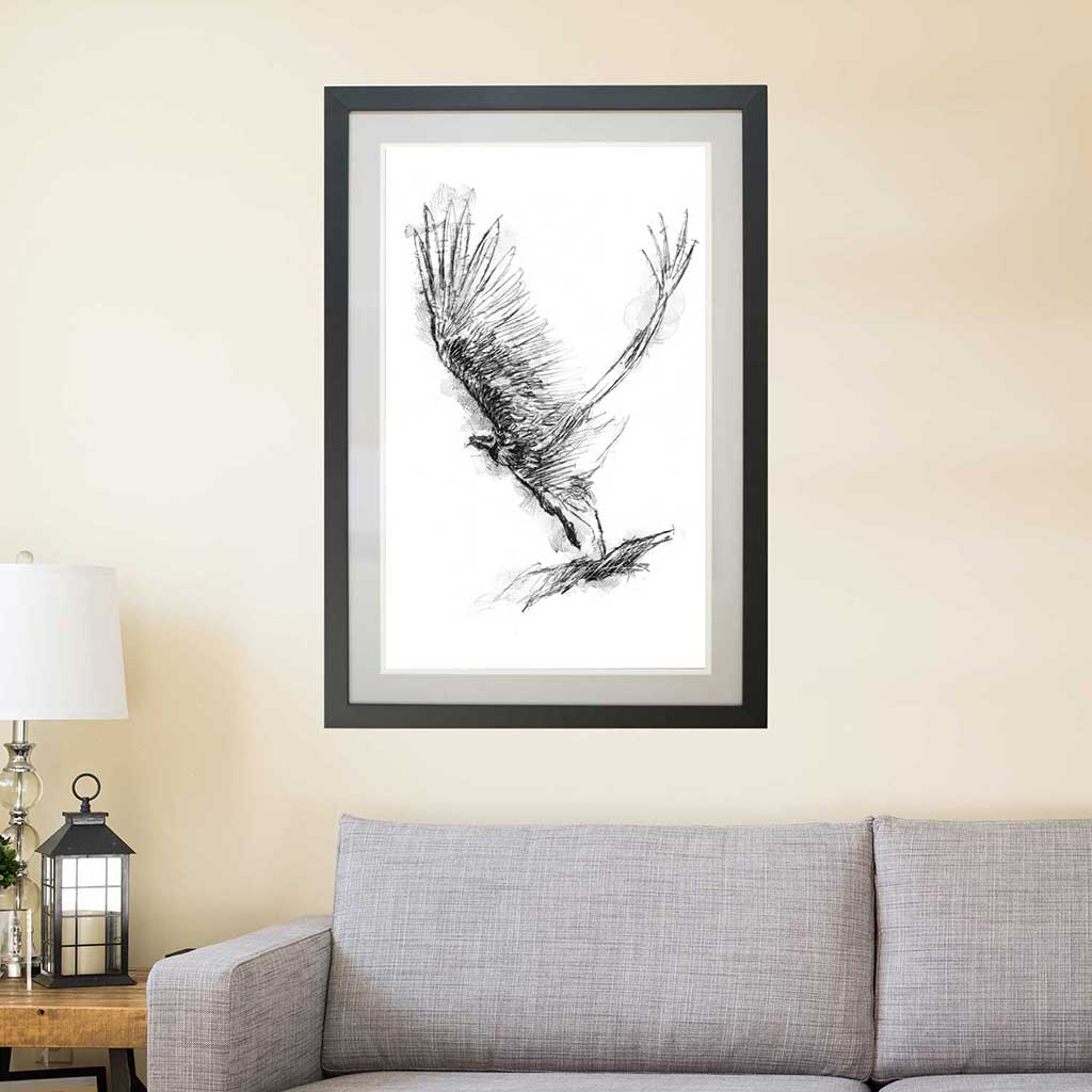 Vulture take off