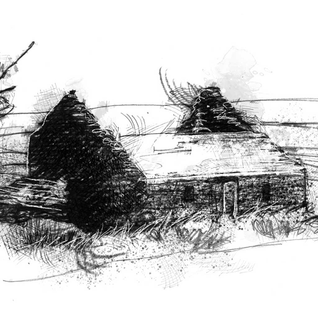 Windy hall ruin
