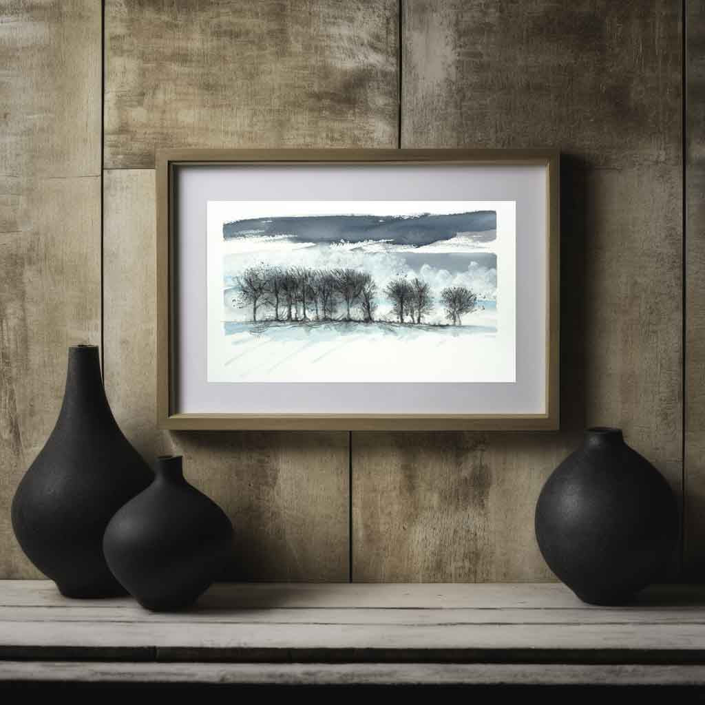 Winter treeline