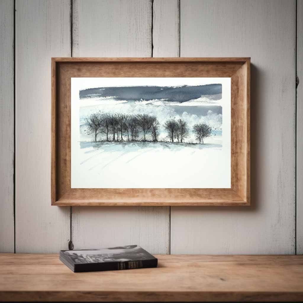 Winter treeline