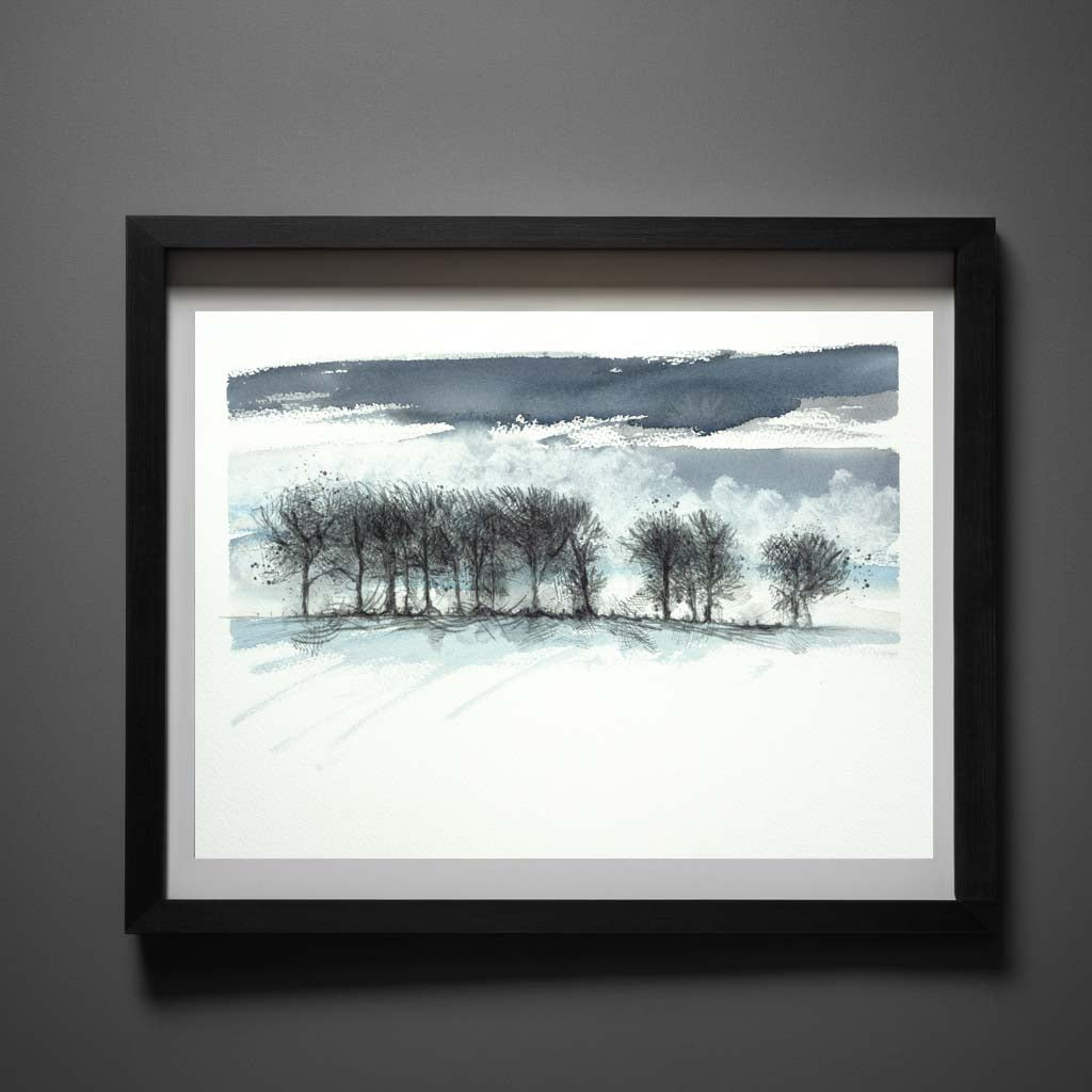 Winter treeline