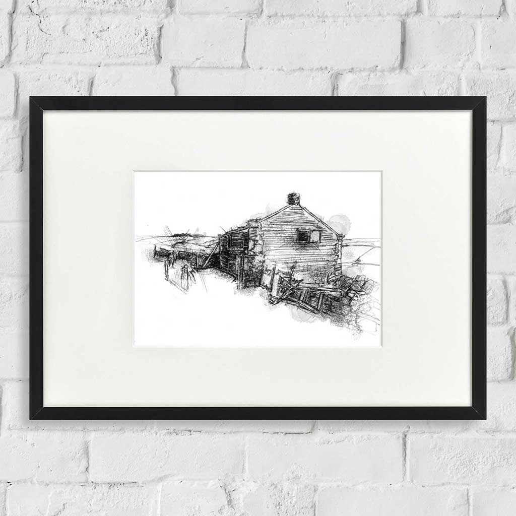 Yorkshire farm ruin