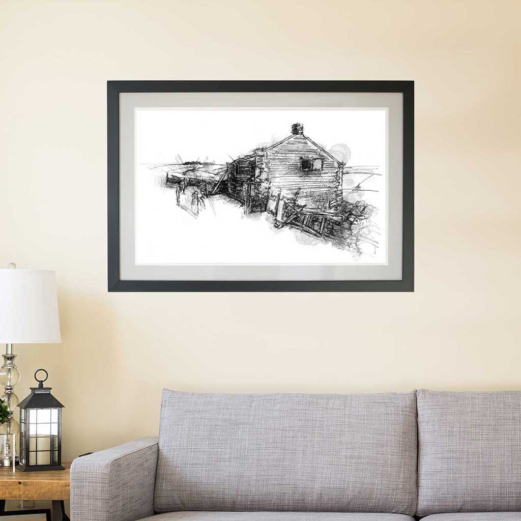Yorkshire farm ruin