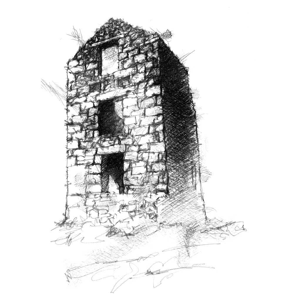 Tin mine sketch | SeanBriggs